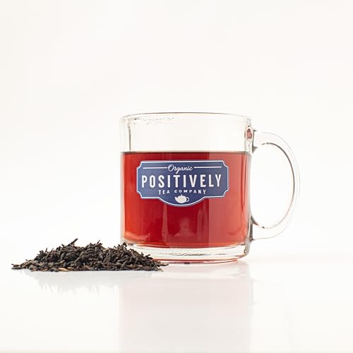 Image of Organic Positively Tea Company, Assam Black Tea Bags, 100 Count, Eco-Friendly Tea Bags, Non-GMO