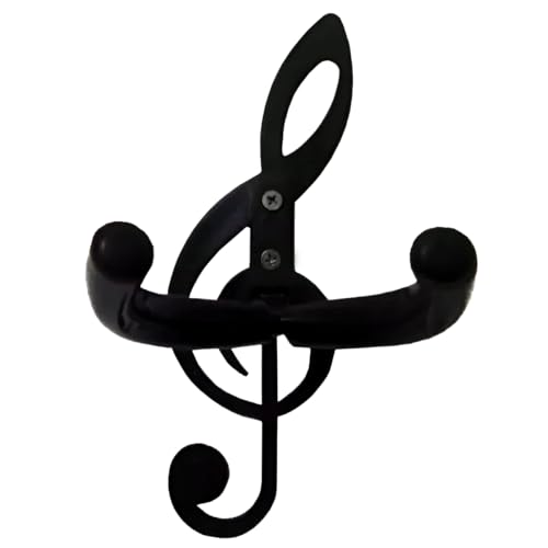 Thida - Suporte de Parede Clave de Sol para Violão, Guitarra ou Contra Baixo