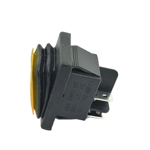 Interruptor basculante 12V KCD4 de 6 pines para alternar dos circuitos 3