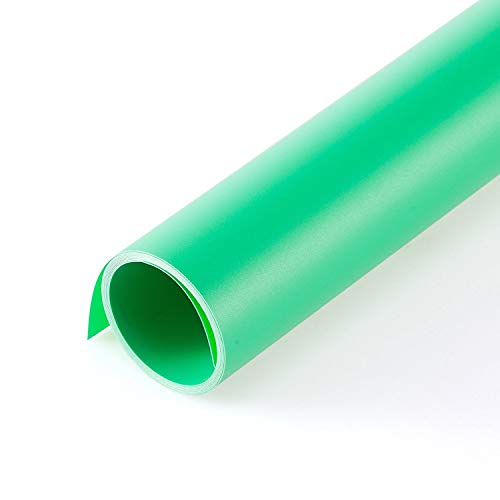 Meking Photography Backdrop Matte PVC Background 2751 inch (68130cm) Green