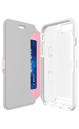 Tech21 Evo Wallet Active Edition for Apple iPhone 7 - White / Pink