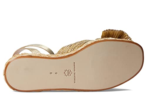 Image of Loeffler Randall Women's Gaby Pleated Bow Braided Espadrilles