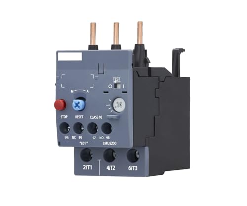 Relais de surcharge thermique 3MU8200-4BB0 contre les coupures de phase et surcharges 3MU8