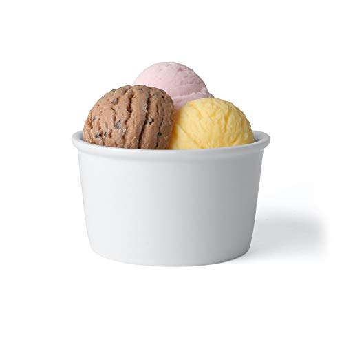 Holst Porzellan ES 301 Porzellan 6er Pack Eisbecher 10 cm Gelateria,...