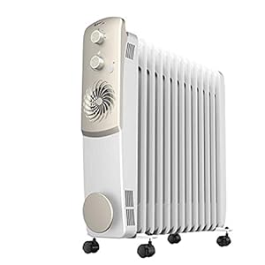 Elektrische plug-in ventilatorkachel, 2500W, 4e versnelling, veilig, olieverwarming, dumpvermogen, energiebesparend, kantoor, thuis