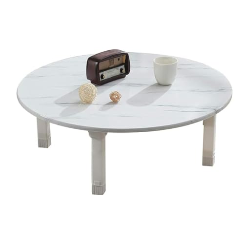 Table pliante japonaise basse en bois pour salon compact
