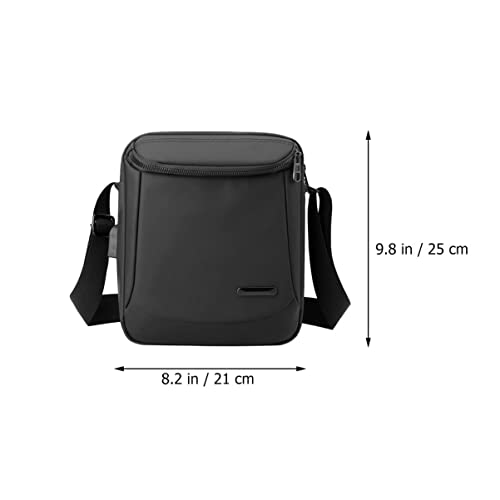 LIFKOME Mini Crossbody Bag Men's Briefcase Business Travel Bag Comfortable Strap2