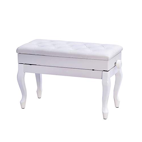 TEmkin Tabouret de Piano, Banc de Piano, Compartiment de Rangement de Musique équipé de Pieds en Bois Massif et d’un Coussin en Cuir épais rembourré, Hauteur réglable - Les Beatles, Paul McCartney, John Lennon, RIngo Starr, George Harrison TEmkin Tabouret de Piano, Banc de Piano, Compartiment de Rangement de Musique équipé de Pieds en Bois Massif et d'un Coussin en Cuir épais rembourré, Hauteur réglable