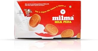 Milma Milk Peda, 700g Family Pack | Authentic Indian Mithai (Milk Fudge) | Perfect for Festivals & Gifting