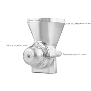 KitchenAid KGM All Metal Grain Mill Attachment KitchenAid KGM All Metal Grain Mill Attachment