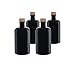 casavetro 4 x 500 ML Bouteilles en Verre Vides Rechargeables 0,5 l pour Sloe Gin Huile Bière Cidre Soda Vodka et Eau (4 x 500 ML)