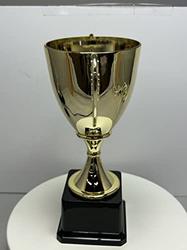 Express Medals Trophy Cup - Gold Trophy For Sport Tournaments, Competitions, Recognition Or Award, 9 Inches Tall X 6.5 Inches Wide At The Handles. #TOP1