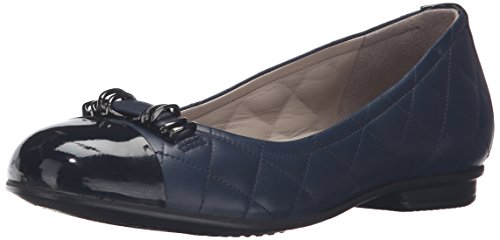 Ecco Footwear Womens Women's Touch Quilted Ballerina Ballet Flat