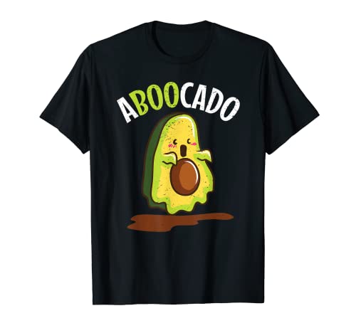 Aboocado Aboo Avocado Guacamole Halloween scary costume T-Shirt