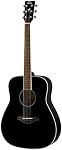 Yamaha FG820 Acoustic Guitar, Black