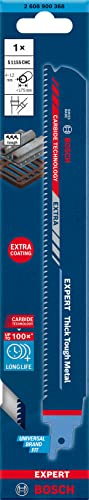 Bosch Lâmina de serra sabre EXPERT S1155CHC Thick Tough Metal