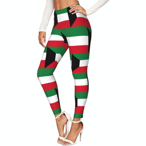 Leggings de compresión de Kuwait ropa de gimnasio con acabados de alta costura