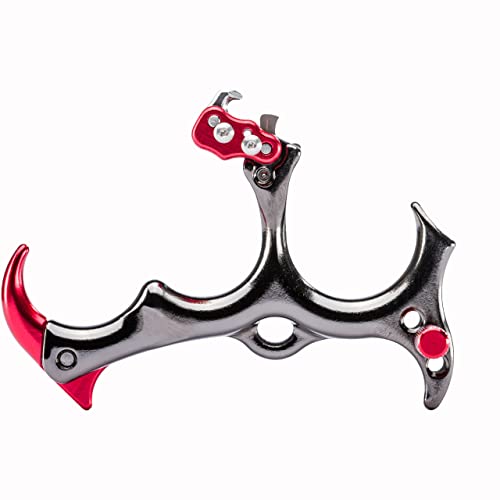 TRU-FIRE Sear Hand-Held Archery Compound Bow Hinge Release, One Size, red (BTR)