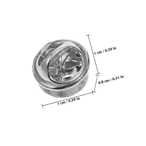 Pin backs de acero inoxidable accesorios de manualidades para joyas DIY 3