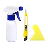 NYTKL 3 PCS Window Tint Kit, Window Film Installation Tools Include Squeegee, Utility Knife, Spray Bottle, Car Windows Tint Application Kit, Vehicle Glass Vinyl Wrap Tool Set