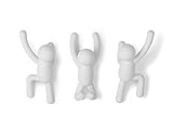 BESONDERS & FUNKTIONAL: Umbra’s beliebte „klettern an der Wand” Figuren vereinen Funktionalität mit Fun - Buddy’s Arme, Beine und Kopf bieten Fläche zum Aufhängen von Kleidung, Accessoires und mehr