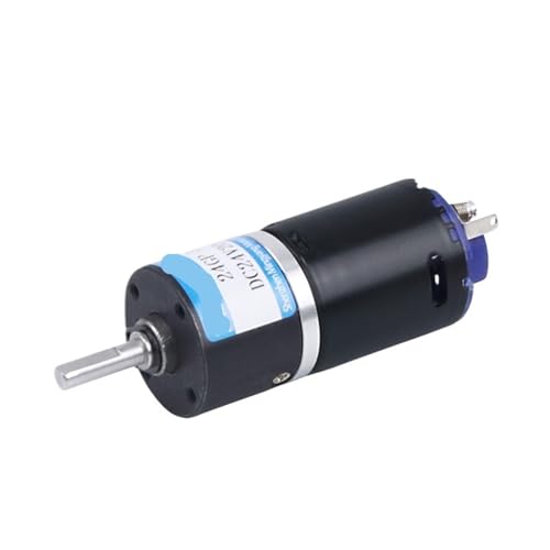 Moteur planétaire CC 24GP-370 12V 12 rpm réglable basse vitesse noir