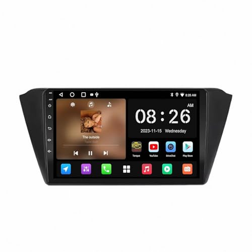 Radio Coche 2 DIN Skoda Fabia 2015-2019 Solución a Pantallas Antiguas con Android Auto