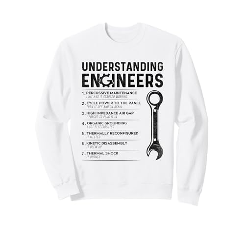 Understanding Engineers - Funny Engineering Sweatshirt
