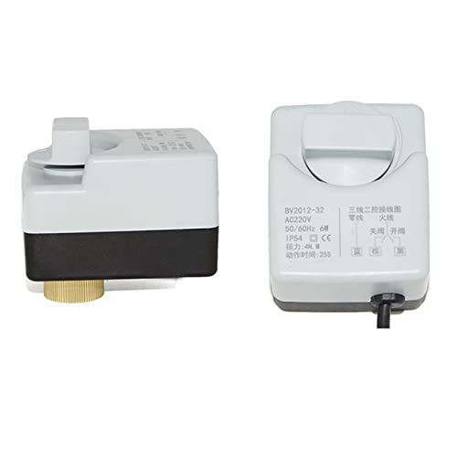 Vanne motorisée 3 voies DN15 AC220V commande trois fils pour débit d'eau - 4