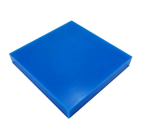 Planchas plásticas de nylon PA6 azul en varios espesores para CNC