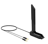 WiFi 7 Magnetic Base Extension Cable Gaming Motherboard Antenna for MSI MAG X870 Z890 Tomahawk/MSI MPG X870E Carbon / X870E Edge / B850 / B850-P Series WiFi 7 Gaming Motherboard, Slinkdsco