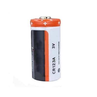 MEELER 1 PCS 3V 1500mAh Lithium Battery Replacement for CR123A Non Rechargeable