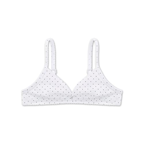 Schiesser Mädchen Bra BH, Weiß (Weiss 100), 140