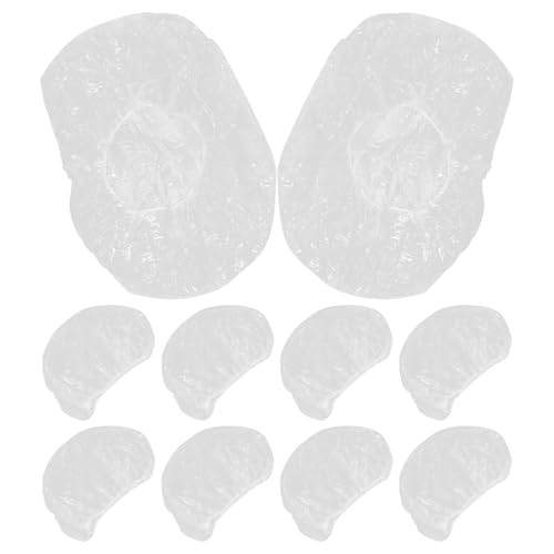 FUNOMOCYA 10 Piezas Unidades Funda Mochila Transparente Desechable para Lluvia Protección Escolar Viaje Senderismo Exterior Ligera Resistente
