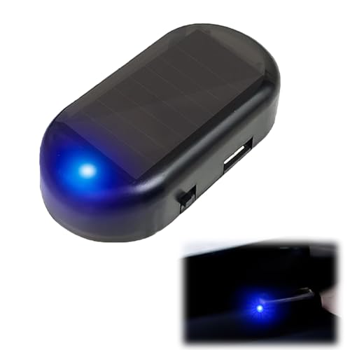 Alarmanlage Auto Anti Diebstahl Blinklampe Solar Power Dummy Alarm...