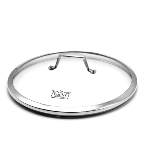 Wok de acero inoxidable con tapa 23.5 in capacidad 6.63 qt miniatura 4