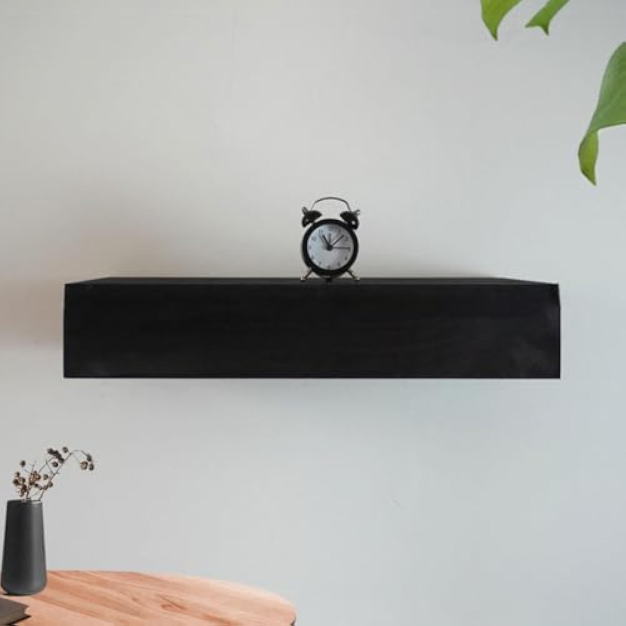 Floating Shelf Furniture Home Decor for Kitchen Black