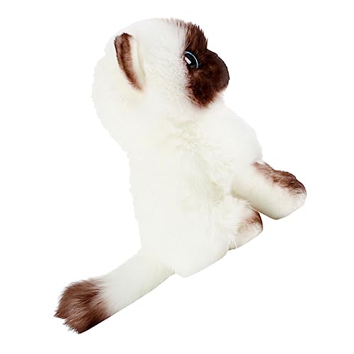 Peluche chat siamois déco pour sublimer une chambre d'enfant moderne