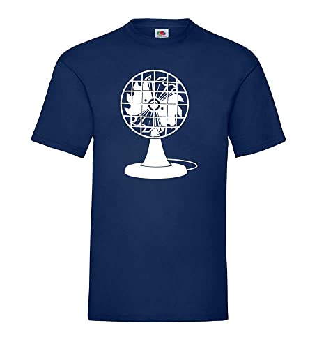 T-shirt homme avec lame de scie circulaire bleu XXXL coupe grande taille confortable