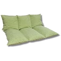 Natalia Spzoo Cuscino Sedia 40x40 Cm Con Lacci – Imbottito In Schiuma, Rivestimento In Cotone E Poliestere, Lavabile (Set Da 2, Colore 001)