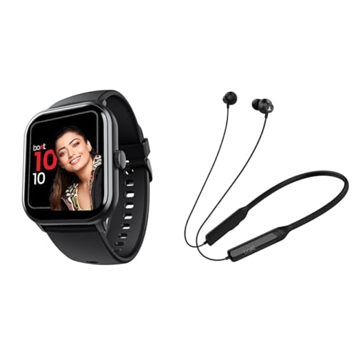 Image of boAt Wave Edge Smart Watch with 1.85 inch HD Display, Advanced Bluetooth Calling Chip, Functional Crown,