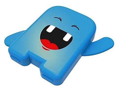 Álbum Dental Angie by Angelus Azul - Retangular, com Desenho Animado e Leve - Para Dentes de Leite - Tamanho Único