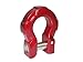 Road Armor - iDentity Aluminum Shackles - Red (RG-SH087CR)