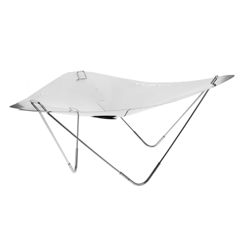 EXHUMKY Tragbarer Holzofen Faltbar Kochen Grill