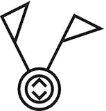 Berker Jalousie-Einsatz gr 50553525 Pfeile AP/UP W.1 Jalousieschalter/-Taster 4011334441007