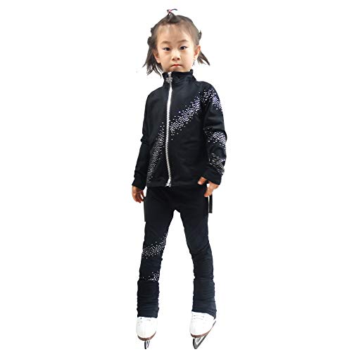 Liuhuo Ice Skating Sets Girls Fleece Practice Leggings Teens Figure Skating Overboots thumb #2