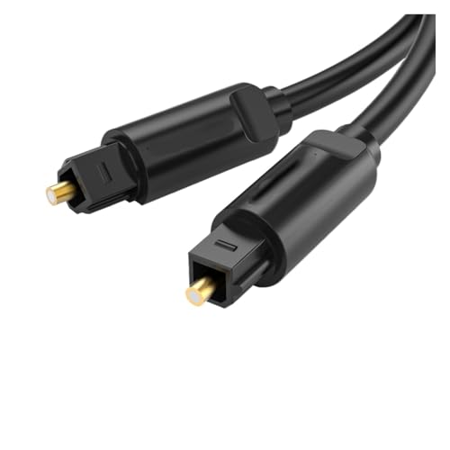 Vention fW^I[fBIP[u Toslink SPDIF P[u 1m 2m Avp Blu-ray Xbox 360 PS4 TEho[p t@Co[P[u(PVC Cable,3m)