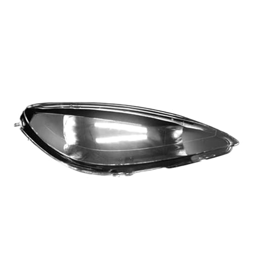 Couvercle de phare avant en verre transparent pour réparer le côté droit Peugeot 307