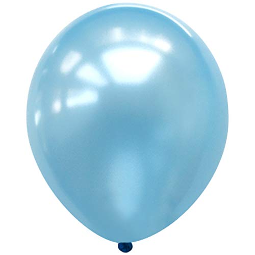 Neo Loons® 5" Pearl Light Blue Premium Latex Balloons -- Great For Kids , Adult Birthdays, Weddings , Receptions, Baby Showers, Water Fights, Or Any Celebration, Pack Of 100 #TOP13