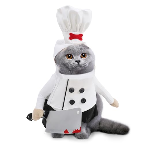 Disfraz de Chef para Mascotas Ajustable ETIAL miniatura 3